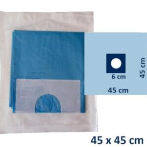 Pânză sterilă ALPHAtex REF AT-NFFA-S 1 45 *45cm cu gaură centrală adezivă de 6cm 1 buc